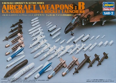 36002  дополнения из пластика  Aircraft Weapons: B. U.S Guided Bombs & Rocket Launchers  (1:48) 4967834360020
