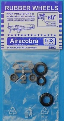 4803  дополнения из пластика  Rubber Wheels. Airacobra  (1:48) 2000000161617