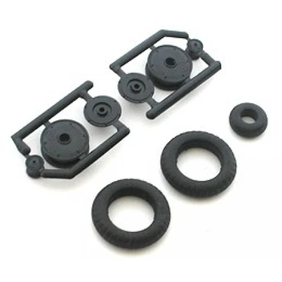 4814  дополнения из пластика  Rubber Wheels. Bf109G. Version B  (1:48) 2000000128917