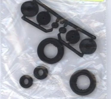 4816  дополнения из пластика  Rubber Wheels. Fw190 (A,F,G,D) Version B  (1:48) 2000000128931