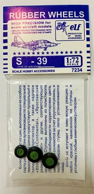 7234  дополнения из пластика  Rubber Wheels. С-39  (1:72) 2000000171944