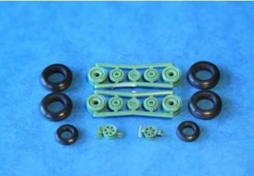 7237  дополнения из пластика  Rubber Wheels. C-24  (1:72) 2000000161648