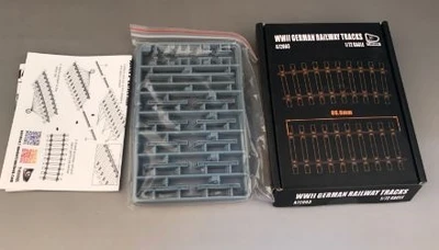 A72003  наборы для диорам  WWII German Railway Tracks  (1:72) 2000002047827
