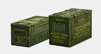 AB3512  дополнения из пластика  British Staghound APC - 25prd Ammo Box  (1:35) 4544032655310