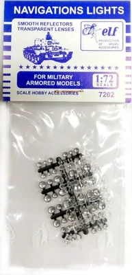 F7202  дополнения из пластика  Navigations lights. For military armored models. 48шт.  (1:72) 2000000129044