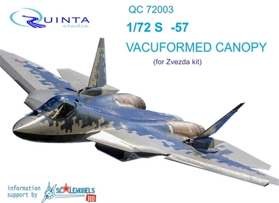 QC72003  дополнения из пластика Набор остекления С-57 2 шт. (Звезда)  (1:72) 2000000160375