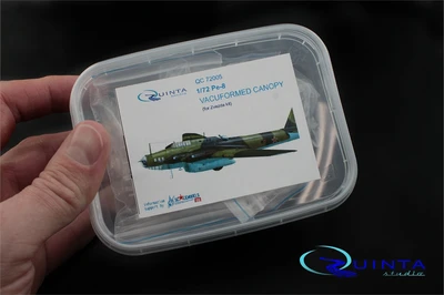 QC72005  дополнения из пластика Набор остекления ПЕ-8 (Звезда)  (1:72) 2000000160382
