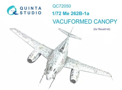 QC72050  дополнения из пластика  Набор остекления Me-262B-1a (Revell)  (1:72) 2000002125884