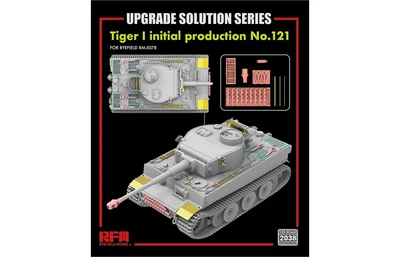 RM-2038  дополнения из пластика  TIGER I 121# initial production UPGRADE SOLUTION  (1:35) 4897062621023