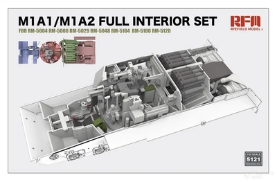 RM-5121  дополнения из пластика  M1A1/M1A2 Full Interior Set  (1:35) 2000002218371