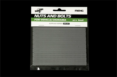 SPS-007  дополнения из пластика  Nuts and Bolts SET B (small)  (1:35) 4897038550289
