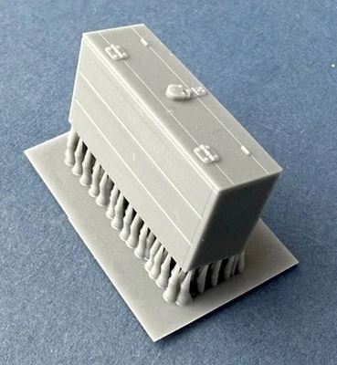 A35-049  дополнения из смолы  Garford-Putilov side stowage box  (1:35) 2000002148067