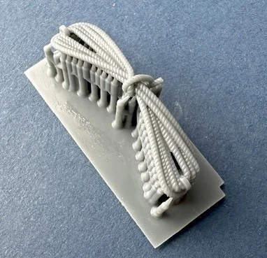 A35-052  дополнения из смолы  Garford-Putilov Towing rope  (1:35) 2000002148098