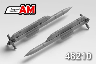 AMC 48210  дополнения из смолы  Р-77-1 с пусковой АКУ-170  (1:48) 2000002185154