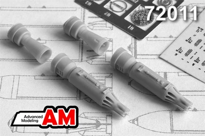 AMC 72011  дополнения из смолы  УБ-16-57УМП-73 блок НАР  (1:72) 2000002085980