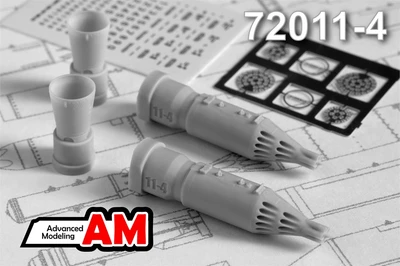 AMC 72011-4  дополнения из смолы  УБ-32А-73 блок НАР  (1:72) 2000002085997