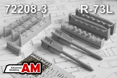 AMC 72208-3  дополнения из смолы  Ракета "воздух-воздух" малой дальности Р-73 с пусковой П-72  (1:72 2000002126102