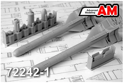 AMC 72242-1  дополнения из смолы  Х-59МК с пусковой АКУ-58 (2шт.)  (1:72) 2000002094630