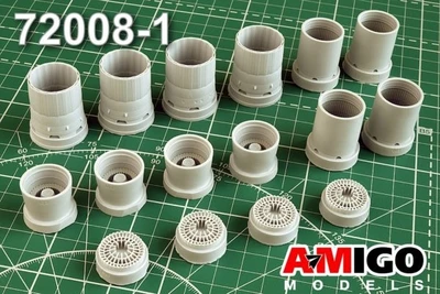 AMG 72008-1  дополнения из смолы  Реактивное сопло двигателя НК-32 Т-160  (1:72) 2000002086567
