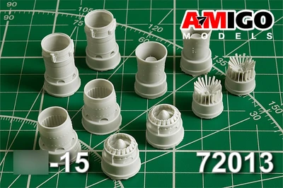 AMG 72013  дополнения из смолы  С-15 Реактивное сопло двигателя Р11Ф2-300  (1:72) 2000002126843