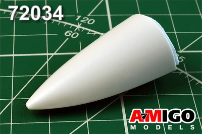 AMG 72034  дополнения из смолы  Радиопрозрачный обтекатель С-34  (1:72) 2000002095262