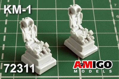 AMG 72311  дополнения из смолы  Катапультное кресло КМ-1, 2 шт., для М&G-21/-23/-25/-27  (1:72) 2000002086444