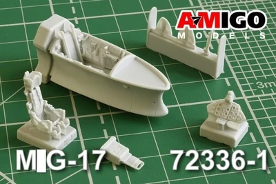 AMG 72336-1  дополнения из смолы  Кабина самолета M&G-17Ф с катапультным креслом КК-2  (1:72) 2000002086529