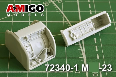 AMG 72340-1  дополнения из смолы  Ниши шасси M&G-23 (R.V.aircraft)  (1:72) 2000002155669