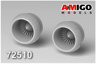 AMG 72510  дополнения из смолы  Воздухозаборник и КНД двигателя A-10A/C  (1:72) 2000002209225