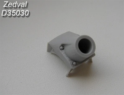 D35030  дополнения из смолы  Бронемаска ствола без чехла для Танк-55  (1:35) 2000002163817