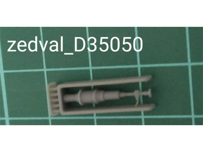D35050  дополнения из смолы  Антенный ввод для БТТ с Р-168  (1:35) 2000002162445