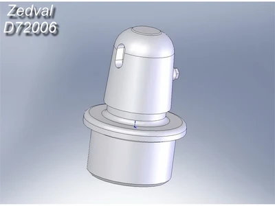 D72006  дополнения из смолы  Бронировка перископа для Танк-34  (1:72) 2000002164029