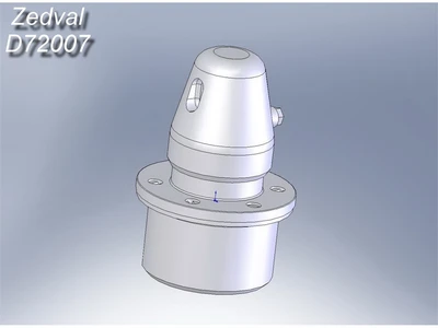 D72007  дополнения из смолы  Бронировка перископа для Танк-34  (1:72) 2000002164036