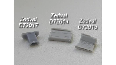 D72015  дополнения из смолы  Выпускной патрубок для Танк-72  (1:72) 2000002164098