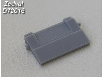 D72016  дополнения из смолы  Блок встроенной ДЗ на ВЛД корпуса "Реликт"  (1:72) 2000002164104