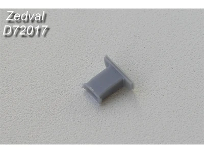 D72017  дополнения из смолы  Выпускной патрубок для Танк-72,90  (1:72) 2000002164111