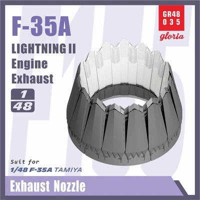 GR48035  дополнения из смолы  F-35A Exhaust Nozzle  (1:48) 2000002157687