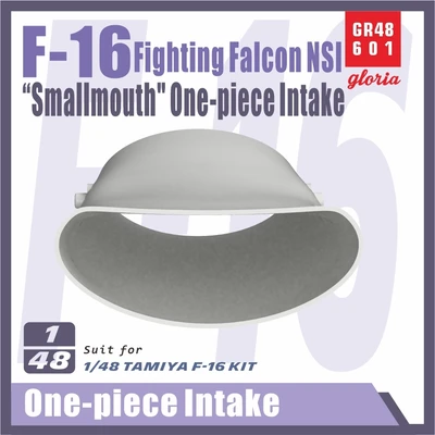 GR48601  дополнения из смолы  F-16 Fighting Falcon NSI "Smallmouth" One-piece intake Tamiya  (1:48) 2000002168089