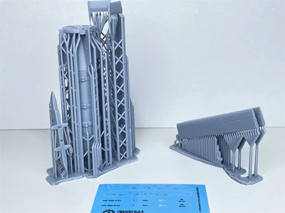 MM48328  дополнения из смолы Бомба ФАБ-3000М54 с УМПК + пилон 1шт.  (1:48) 2000002179085
