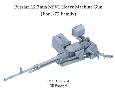 P35-250  дополнения из смолы  Russian 12.7mm NSVT Heavy Machine Gun  (1:35) 4571512729209