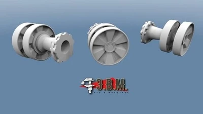 RS35015  дополнения из смолы  Поддерживающие катки Т-10  (1:35) 2000000196008