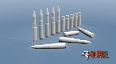 RS35020  дополнения из смолы  Снаряды 30мм ОФ  (1:35) 2000000196015