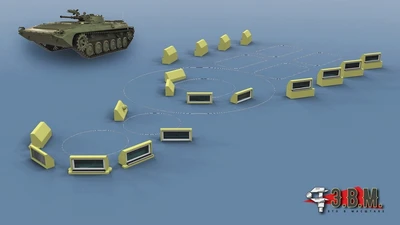 RS35073  дополнения из смолы  Приборы наблюдения БМП-1  (1:35) 2000002122937