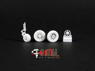 RS48010  дополнения из смолы  Колеса шасси М&Г-15  (1:48) 2000000195926