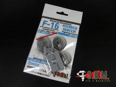 RS48033  дополнения из смолы  F-16A/B колеса шасси  (1:48) 2000002094104