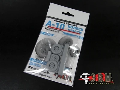 RS48036  дополнения из смолы  A-10 колеса шасси  (1:48) 2000002094135
