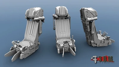 RS48041  дополнения из смолы  Катапультное кресло К-36-ДМ-2 для М&Г-29 G.W.H.  (1:48) 2000002122821