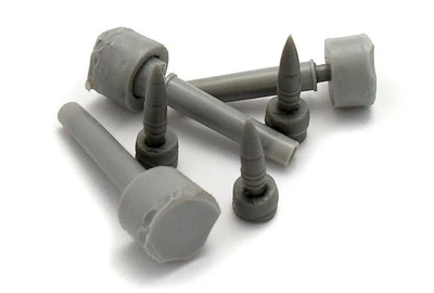ZA35233  дополнения из смолы  Выстрел для 12,8см пушек Kw.K.44/Pa.K.44 3шт  (1:72) 2000002119104