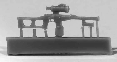 ZA35259  дополнения из смолы  VSS Vintorez sniper rifle w. NSPU-3 scope 6шт.  (1:35) 2000000218519