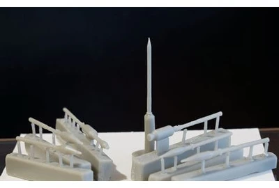 ZA35280  дополнения из смолы  Выстрел гранатомёта РПГ-7, 7шт.  (1:35) 2000002139607